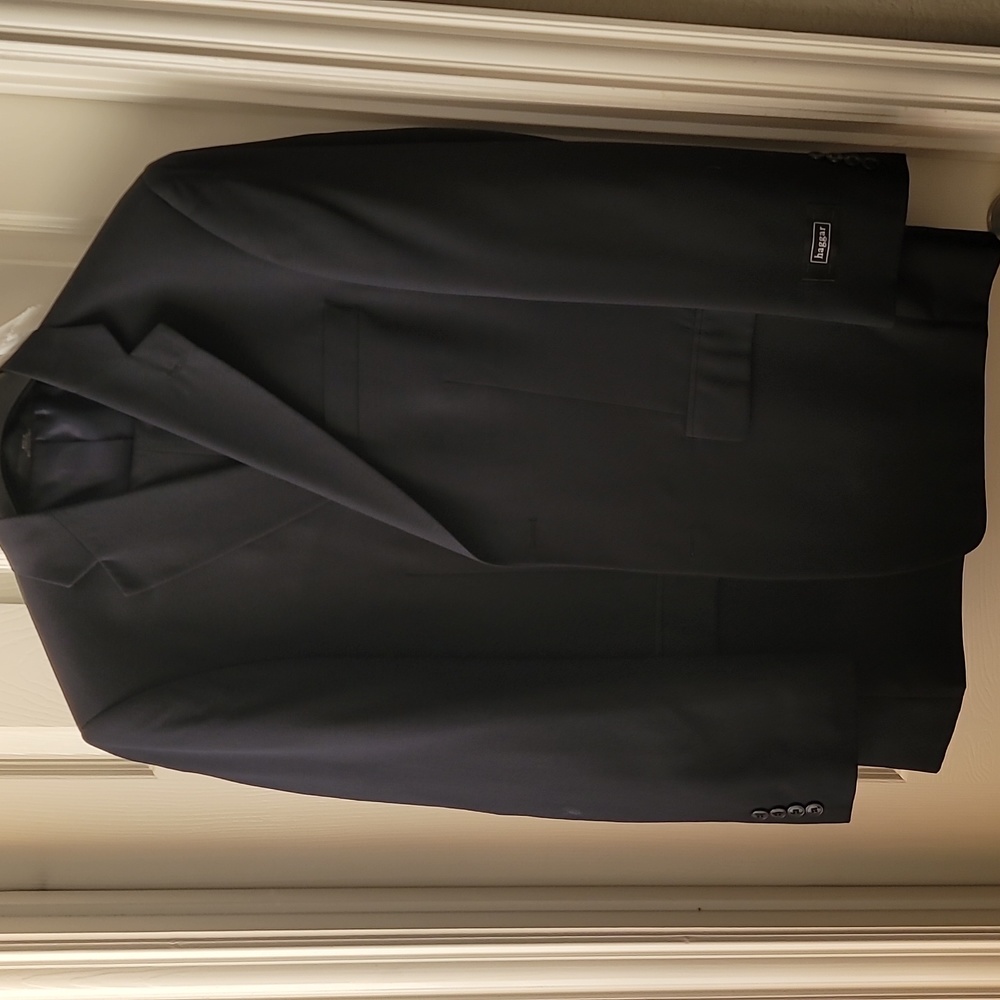 Haggar Navy Blue Men's Suit 42L